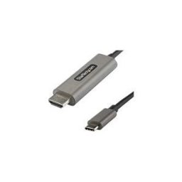 StarTech.com Cable Adaptateur Graphique USB-C vers HDMI 4K 60Hz HDR10 5m - Ultra HD USB Type-C vers HDMI 4K 2.0b - Convertisseur Graphique USB-C vers HDMI HDR - DP 1.4 Alt Mode HBR3 (CDP2HDMM5MH) - cable adaptateur - HDMI / USB - 5 m