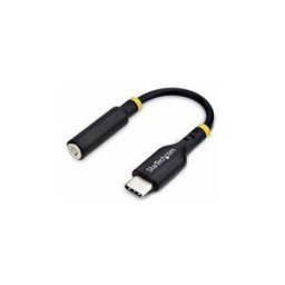 StarTech.com USB-C Audio Adapter to 3.5mm TRRS Jack, Headphone Aux Dongle - USB-C vers adaptateur de prise casque - 12.7 cm