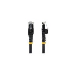 StarTech.com Cable reseau Cat6 Gigabit UTP sans crochet de 7m - Cordon Ethernet RJ45 anti-accroc - Cable patch Male / Male - Noir - cordon de raccordement - 7 m - noir