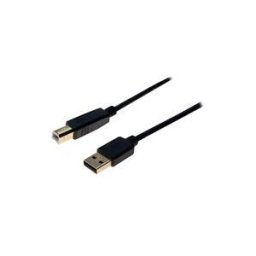 MCAD exertis Connect - cable USB - USB type B pour USB - 3 m
