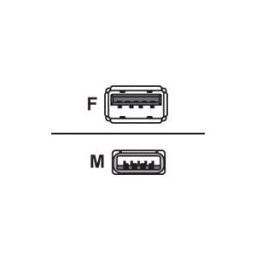 MCAD generic - rallonge de cable USB - USB type A pour USB type A - 5 m