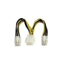 StarTech.com Cable repartiteur d'alimentation PCI Express 15 cm - repartiteur d'alimentation - Alimentation PCIe de 6 broches pour Alimentation PCIe de 6 broches - 15 cm