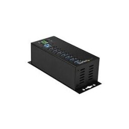 StarTech.com Hub USB 3.0 industriel a 7 ports - Alimentation externe - Protection contre DES et les surtensions jusqu'a 350 W (HB30A7AME) - concentrateur (hub) - 7 ports - Conformite TAA