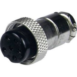 Mini DIN femelle, droit Cliff FC684214 Nombre de pôles: 4 argent 1 pc(s)