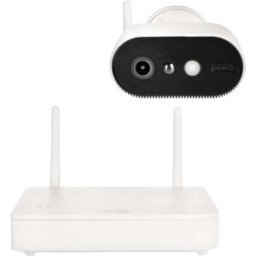 ABUS ABUS PPIC91000 W Pro Akku IP-Kamera m Basisstation PPIC91000 Ethernet, Wi-Fi IP-Set pour caméra de surveillance4 canaux1920 x 1080 pixels
