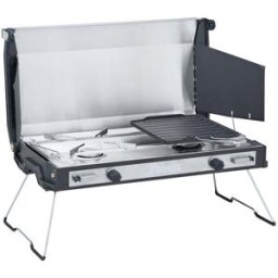 Primus - Réchaud de camping à 2 feux - Tupike Stove II en Aluminium - Gris