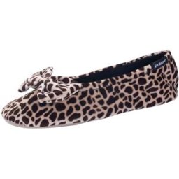 Isotoner - Chaussons ballerines Femme Noeud Girafe girafe 35/36 Femme
