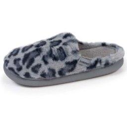 Isotoner - Chaussons mules Femme BLOUP Léopard gris léopard gris 36 Femme