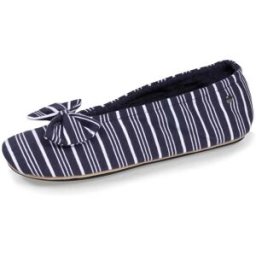 Isotoner - Chaussons ballerines Femme Rayures marines rayure marinière 37 Femme