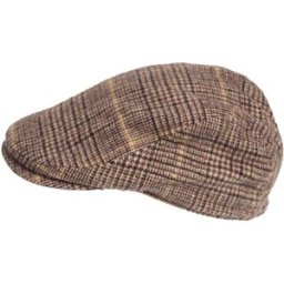 Isotoner - Casquette Homme à Carreaux Marron marron S/M Homme