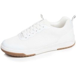 Isotoner - Baskets Homme à lacets Blanc blanc 43 Homme