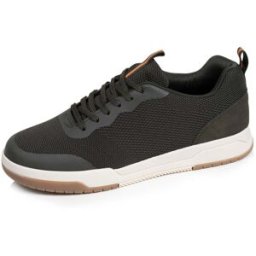 Isotoner - Baskets Homme à lacets Kaki kaki 46 Homme