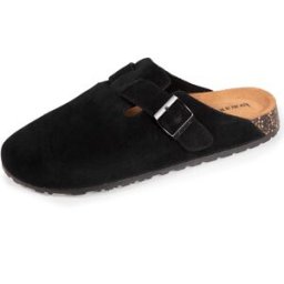 Isotoner - Mules sabots cuir Homme Noir noir 42 Homme