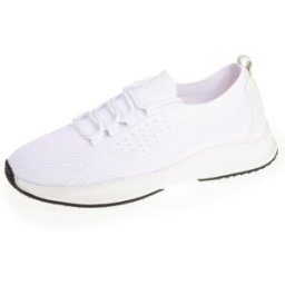 Isotoner - Baskets Confort Femme slip-on à lacets Blanc blanc 39 Femme