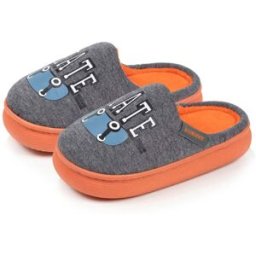 Isotoner - Chaussons mules Enfant BLOUP Gris chiné gris chiné 28 Garçon