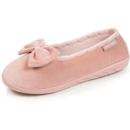 Isotoner - Chaussons ballerines Femme ergonomiques Blush blush 41 Femme