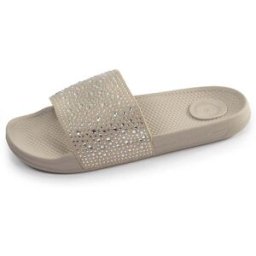Isotoner - Mules claquettes Femme strass Beige beige 38 Femme