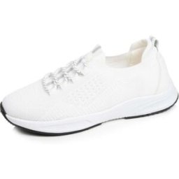 Isotoner - Basket Confort Homme slip-on lacets blanc blanc 44 Homme
