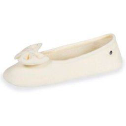 Isotoner - Chaussons ballerines Femme strass Ivoire ivoire 37/38 Femme