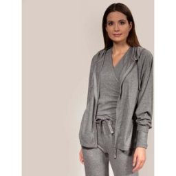 Isotoner - Sweat-shirt à capuche Femme Gris chiné gris chiné M/L Femme