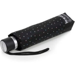Isotoner - Parapluie Petit Prix Mini Pois Noir mini pois ST Femme