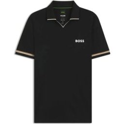 Boss Polo à Manches Courtes Toc Serve 2 10276625 Black XL Homme