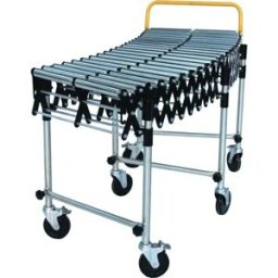 Convoyeur à rouleaux modulable en acier