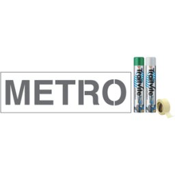 Kit Aérosols et Pochoir métro