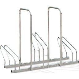 Support vélos sur 2 niveaux avec arceaux