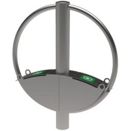 Support en inox pour 2 vélos avec prise électrique