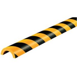 Amortisseur 1 m profil K 1/2 cercle Jaune/Noir