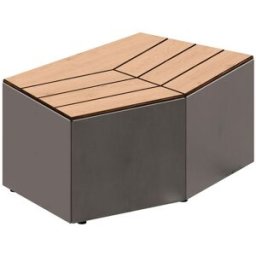 Banquette et jardinière modulable