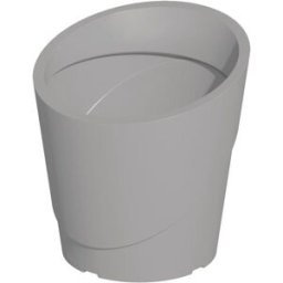 Pot de fleurs grande taille en polyéthylène recyclable