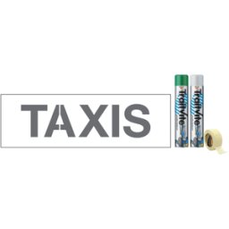 Kit Aérosols et Pochoir Taxis