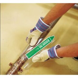 Support Snap-On pour marqueurs de tuyauterie