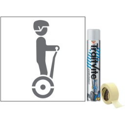 Kit Aérosols et Pochoir Gyroroue