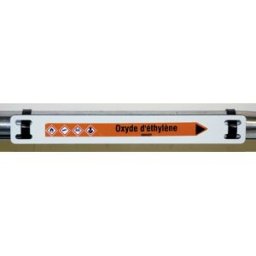 Supports de marqueurs alu/polyéthylène/alu ép 2 mm