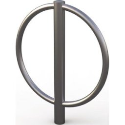 Support rond en inox pour 2 vélos