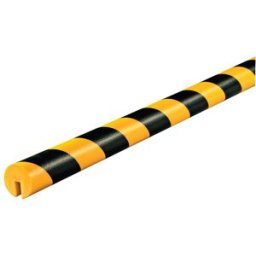 Amortisseur 1 ou 5 m profil B rond Jaune/Noir