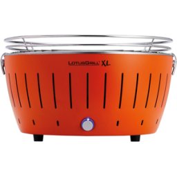 LotusGrill LG G435 U OR - Barbecue portable pour l'extérieur XL - Coque orange