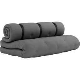 KARUP - Bain de soleil double - Gris - Tissu Dralon