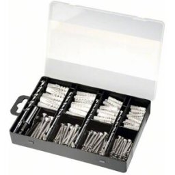 Bosch Accessories Set de fixation, 173 pcs Set de forets/set dembouts
