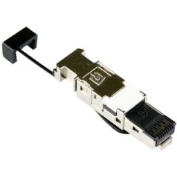 Connectique RJ45 CAT 6a Metz Connect 1401405012-I RJ45 mâle, droit Pôle: 8P8C noir 1 pc(s)