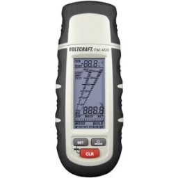 Humidimètre pour matériaux VOLTCRAFT FM-400 Plage de mesure de lhumidité de construction 0.1 à 24 % vol Plage de mesure de lhumidité du bois 1 à 60 % vol