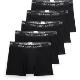 Ralph Lauren Accesorios Boxers 714864292 Trunks 5 Unités Black M Homme