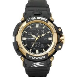 Philipp Plein Sport Montre Combat Power 50 Mm Black / Gold One Size Homme