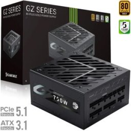 Gamemax Bloc D´alimentation Gz 750g Gold Gold One Size unisex