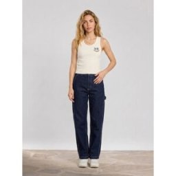 Element - Crop-Top 100% Coton Bio Tank Smile écru L