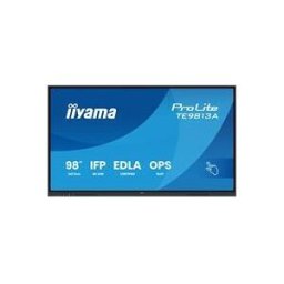 IIYAMA ProLite TE9813A-B2AG 98 Classe (97.5 visualisable) ecran LCD retro-eclaire par LED - 4K - pour signaletique numerique / communication interactive