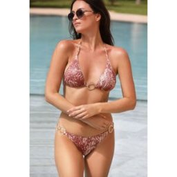 SORAYA SWIMWEAR - Haut de maillot de bain rosé / Iris M